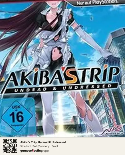 Akiba's Trip: Undead & Undressed PlayStation 3, Germany box front
