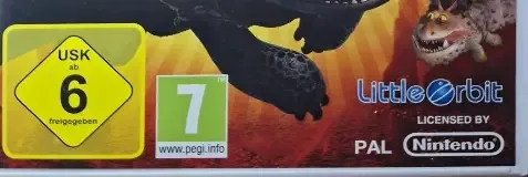 How to Train Your Dragon 2, the USK square on its front