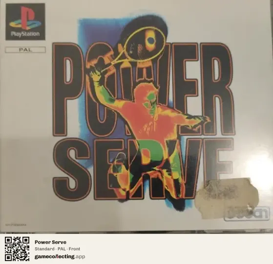 Power Serve PlayStation, PAL box front
