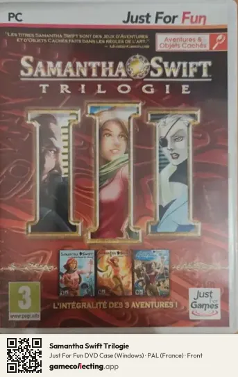 Samantha Swift Trilogie Computer, France box front