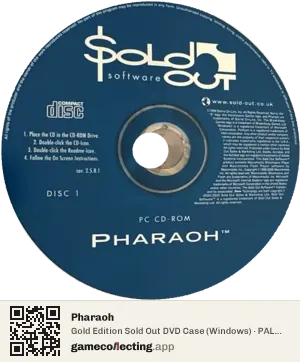 Pharaoh Computer, PAL disc