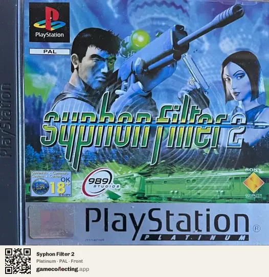Syphon Filter 2 PlayStation, PAL box front
