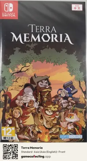 Terra Memoria Nintendo Switch, Asia (English) box front