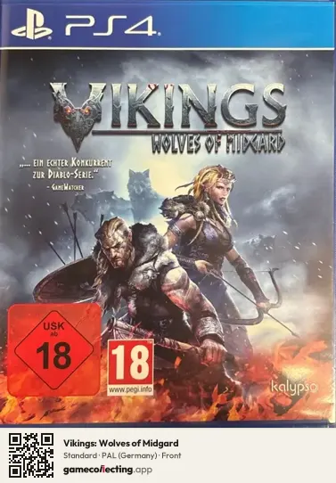 Vikings: Wolves of Midgard PlayStation 4, Germany box front