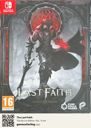 The Last Faith Nintendo Switch, PAL box front