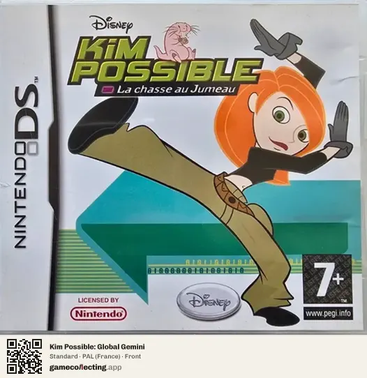 Kim Possible: Global Gemini Nintendo DS, France box front