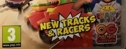 Race with Ryan: Road Trip, the PEGI square on its front