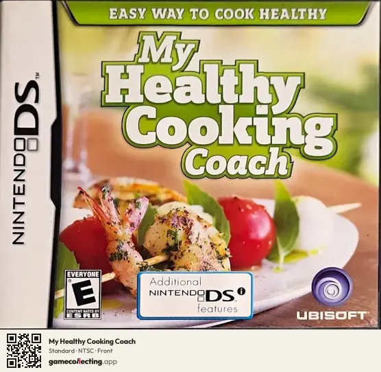 My Healthy Cooking Coach Nintendo DS, NTSC box front