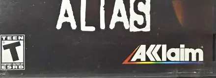Alias, the ESRB box on its front