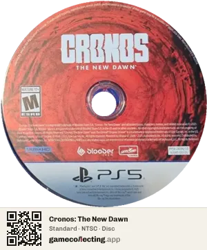 Cronos: The New Dawn PlayStation 5, NTSC disc