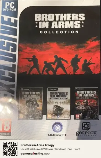 Brothers in Arms Trilogy Computer, PAL box front