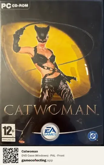 Catwoman Computer, PAL box front