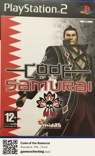 Code of the Samurai PlayStation 2, PAL box front