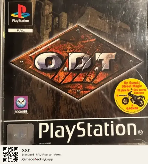 O.D.T. PlayStation, France box front