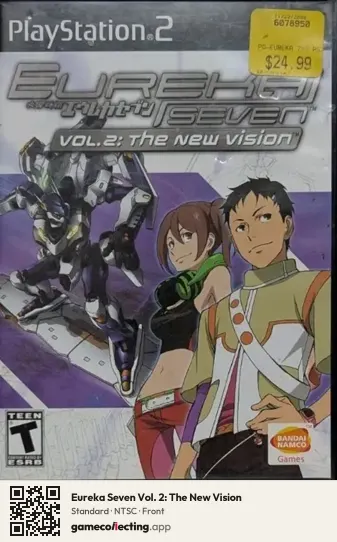 Eureka Seven Vol. 2: The New Vision PlayStation 2, NTSC box front