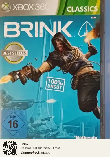 Brink Xbox 360, Germany box front