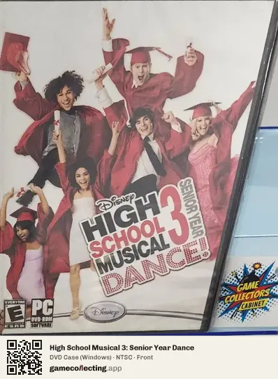 High School Musical 3: Senior Year Dance Computer, NTSC box front