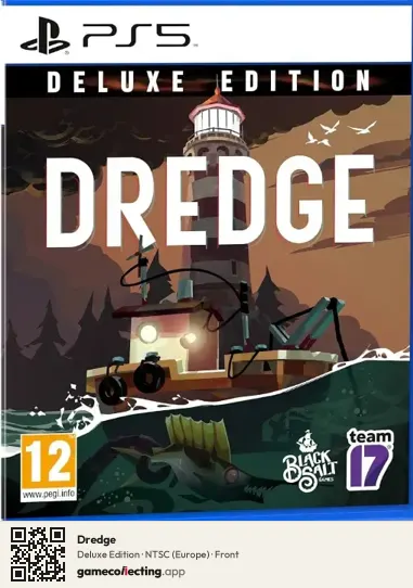 Dredge PlayStation 5, Europe box front