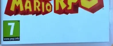 Super Mario RPG, the PEGI square on its front