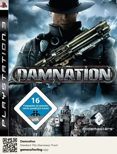 Damnation PlayStation 3, Germany box front