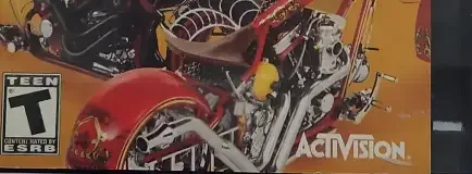 American Chopper, the ESRB box on its front