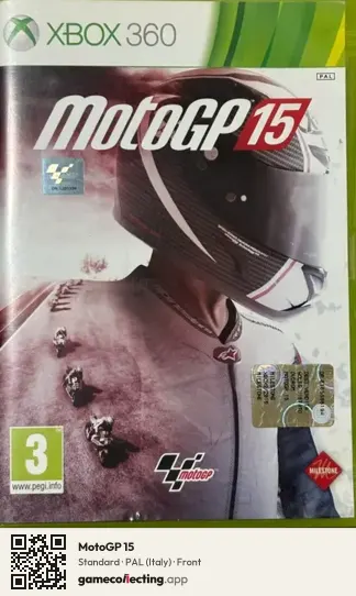 MotoGP 15 Xbox 360, Italy box front