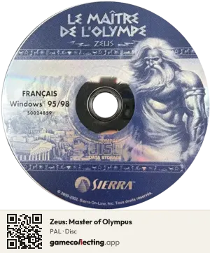 Zeus: Master of Olympus Computer, PAL disc
