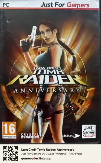 Lara Croft Tomb Raider: Anniversary Computer, PAL box front