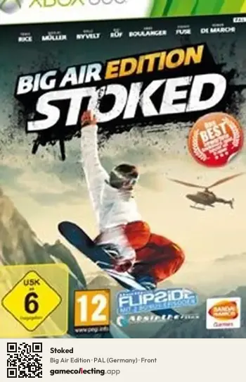 Stoked Xbox 360, Germany box front