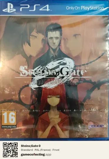 Steins;Gate 0 PlayStation 4, France box front
