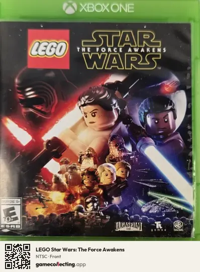 LEGO Star Wars: The Force Awakens Xbox One, NTSC box front