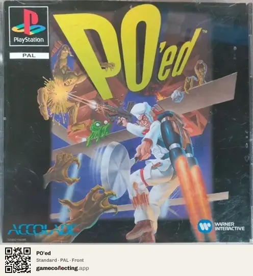 PO'ed PlayStation, PAL box front