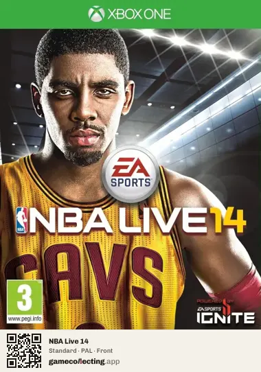 NBA Live 14 Xbox One, PAL box front