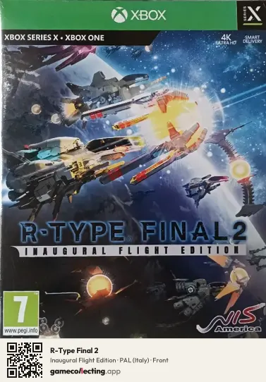 R-Type Final 2 Xbox Series X, Italy box front