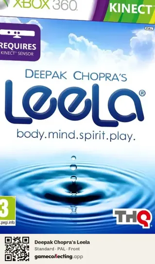 Deepak Chopra's Leela Xbox 360, PAL box front