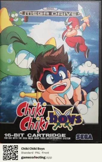 Chiki Chiki Boys Sega Mega Drive / Genesis, PAL box front