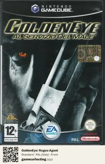 GoldenEye: Rogue Agent Nintendo GameCube, Italy box front