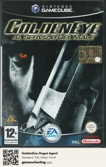 GoldenEye: Rogue Agent Nintendo GameCube, Italy box front