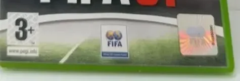 FIFA 07, the PEGI square on its front