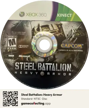 Steel Battalion: Heavy Armor Xbox 360, NTSC disc