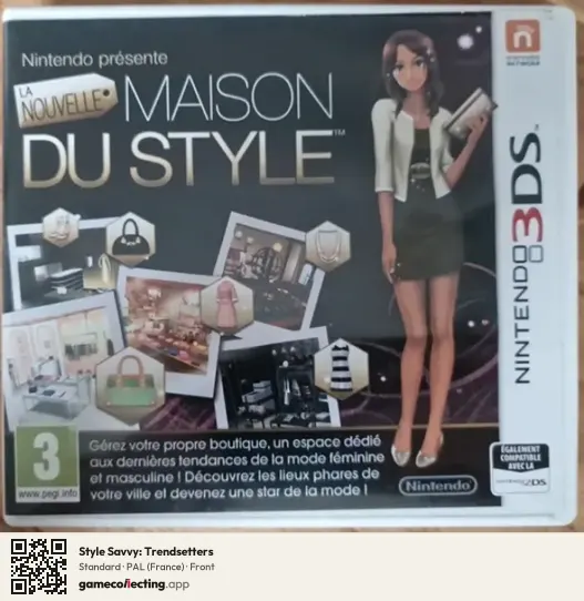 Style Savvy: Trendsetters Nintendo 3DS, France box front