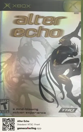 Alter Echo Xbox, NTSC box front