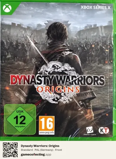 Dynasty Warriors: Origins Xbox Series X, Germany box front