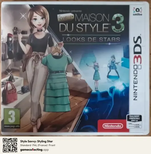 Style Savvy: Styling Star Nintendo 3DS, France box front