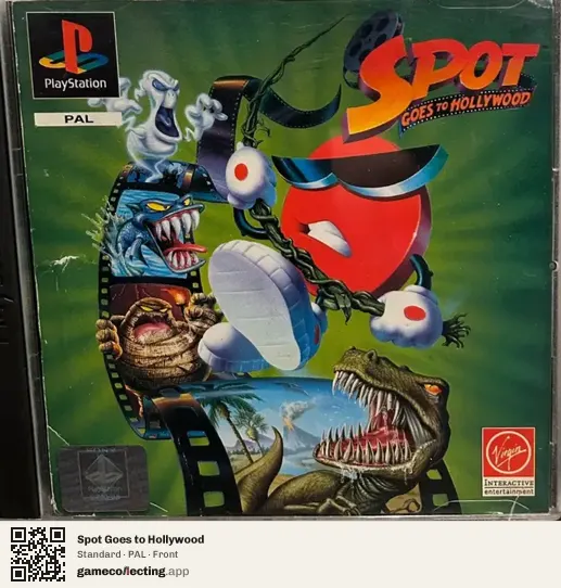 Spot Goes to Hollywood PlayStation, PAL box front