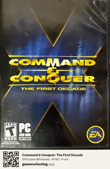 Command & Conquer: The First Decade Computer, NTSC box front