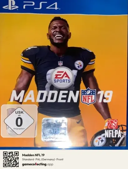 Madden NFL 19 PlayStation 4, Germany box front