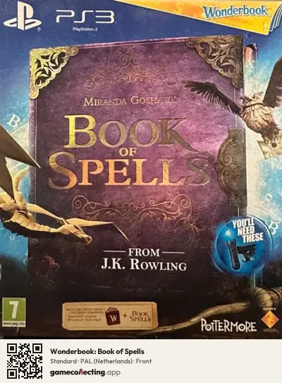 Wonderbook: Book of Spells PlayStation 3, Netherlands box front