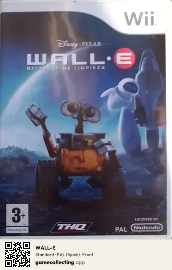 WALL-E Nintendo Wii, Spain box front