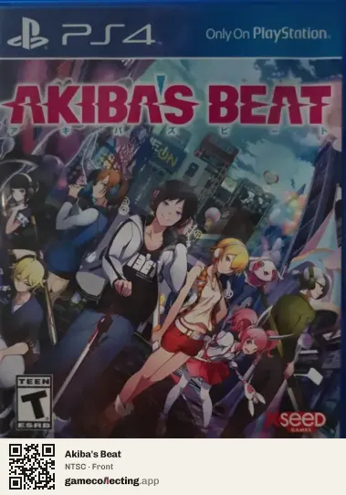 Akiba's Beat PlayStation 4, NTSC box front
